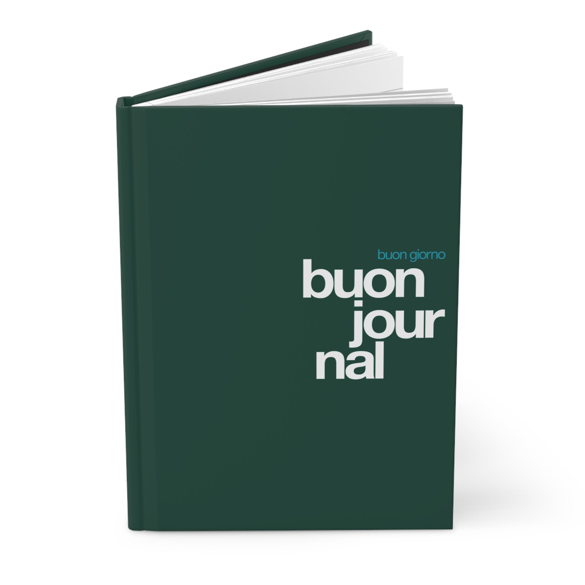 Buon Journal - Hardcover Journal - Green