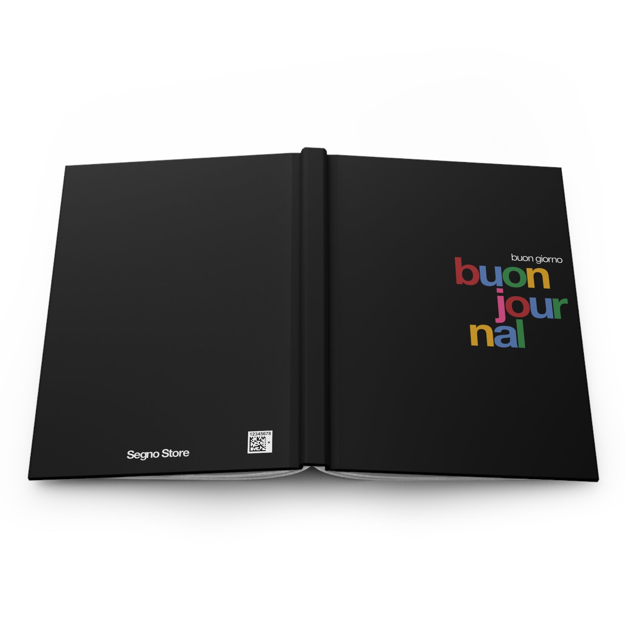 Buon Journal - Hardcover Journal - Black