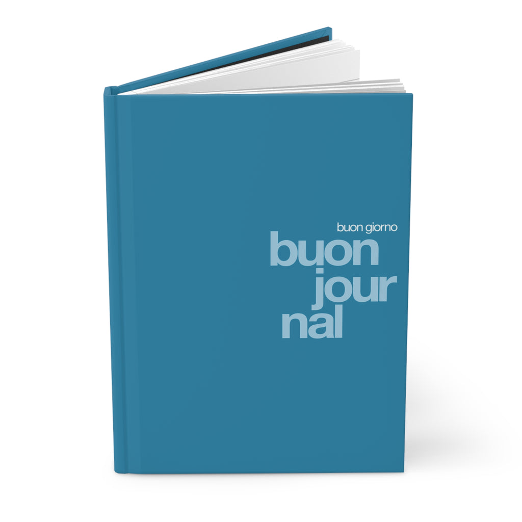 Buon Journal - Hardcover Journal - Blue